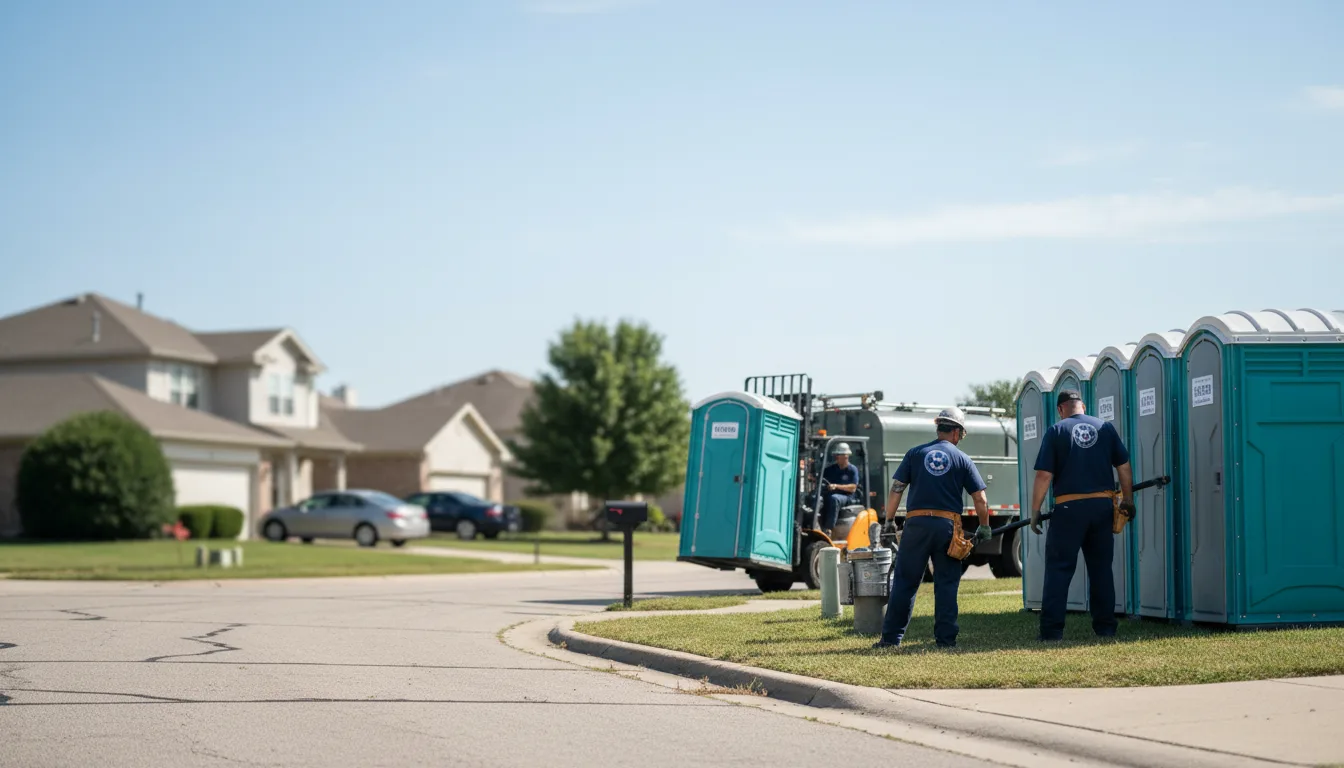 Porta Potty Rental in Evansville, MN near me